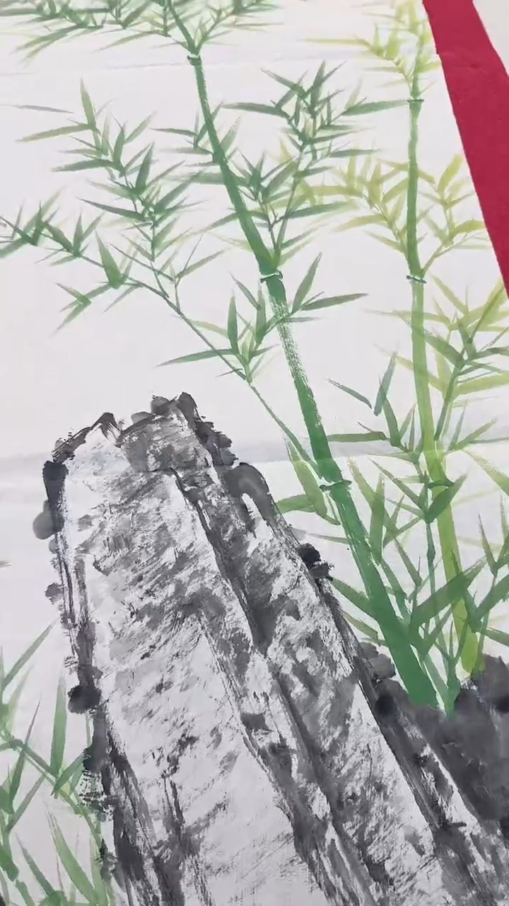 国画12-28-27启老师4.5平尺国画作品  zx