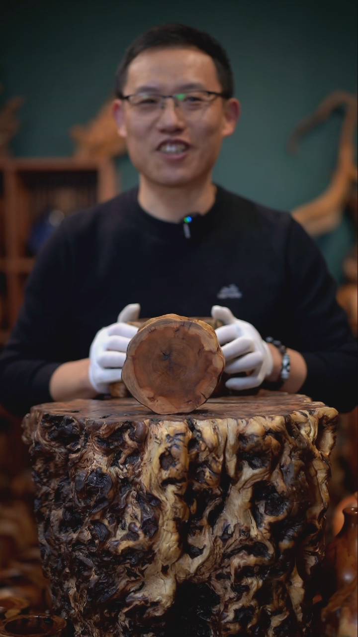 【闪购商品】枣木雷击枣木底座