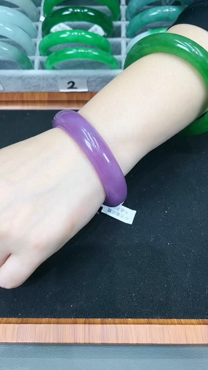 【闪购商品】砖雕h35 紫罗兰轮胎手镯 圈口53-61