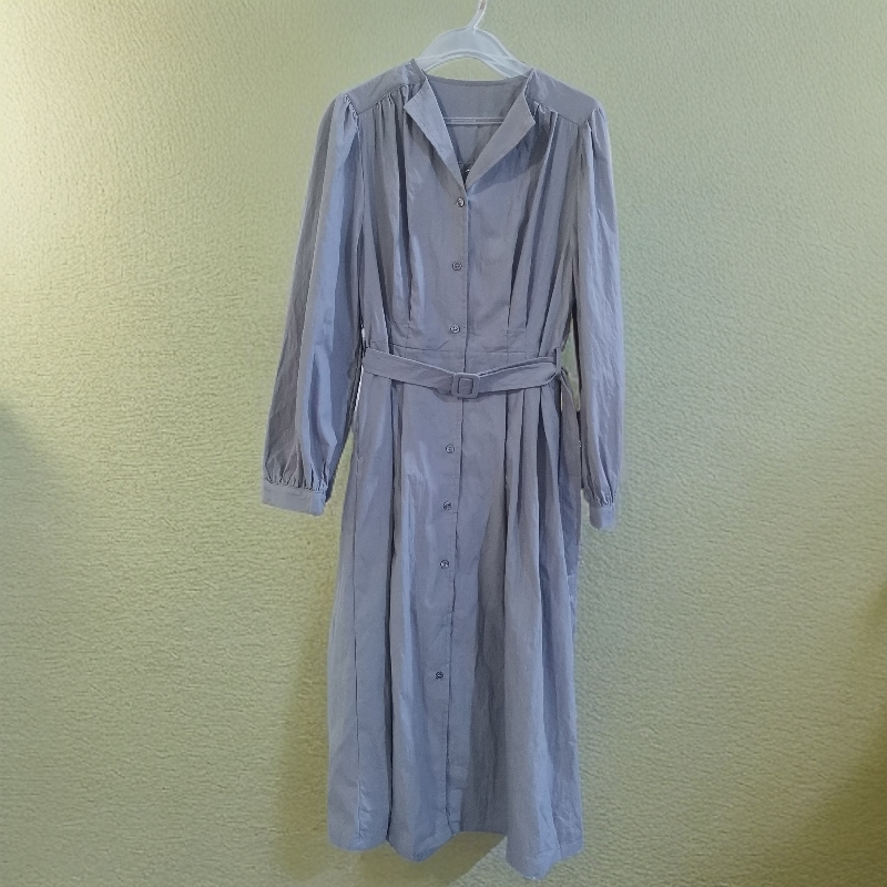 8207小翻领连衣裙