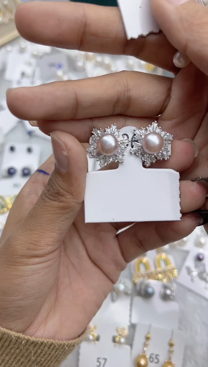 【闪购商品】淡水珍珠戒指合金124