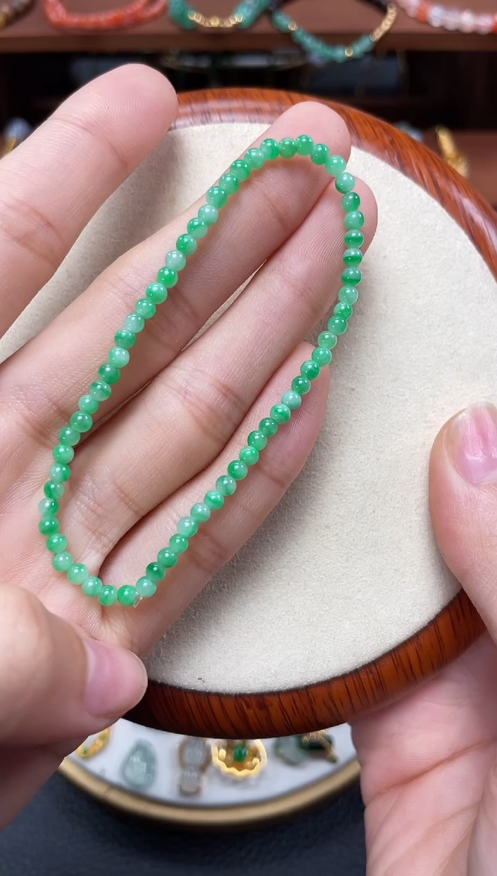 【闪购商品】翡翠套链未镶嵌一个   JK235