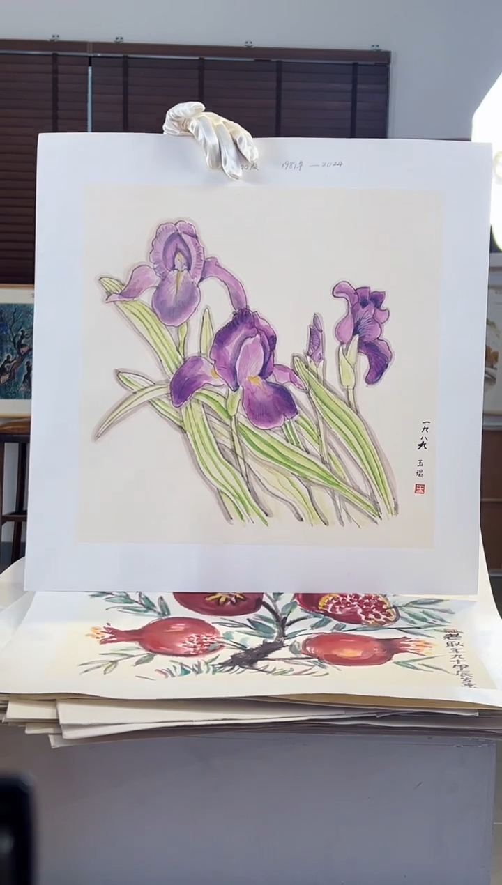 【闪购商品】版画限量亲签盖章版画S