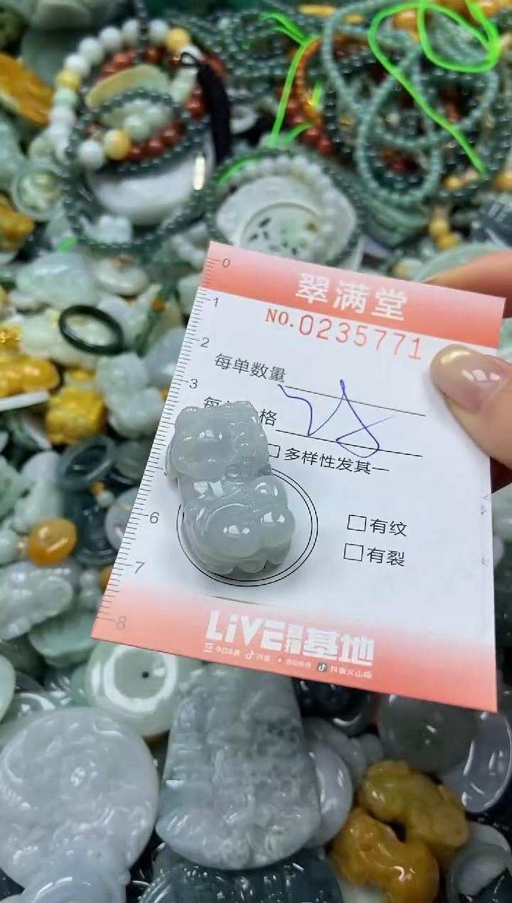 未镶嵌挂件翡翠闪购0235771