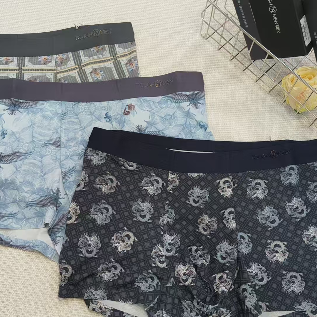 1023灵芝纤维莫代尔男内裤