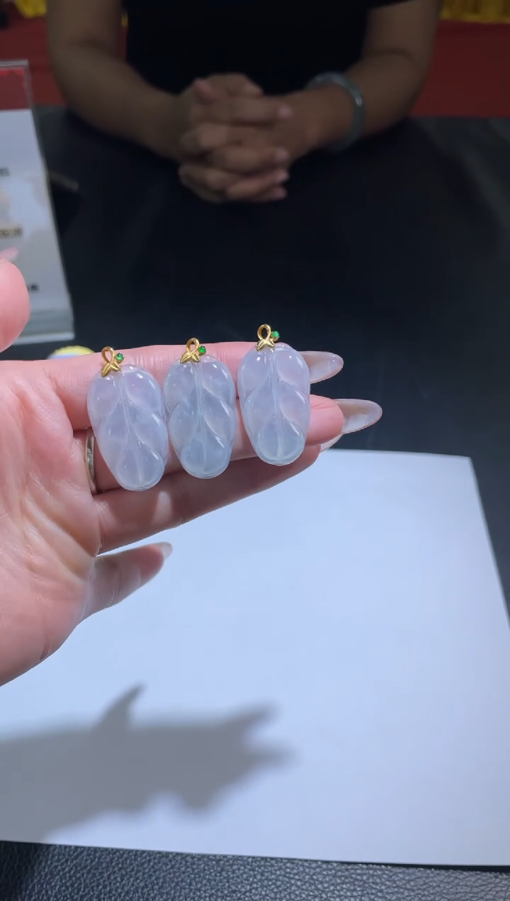 【闪购商品】定制翡翠18K金镶嵌DDJ22672/多样性发一件