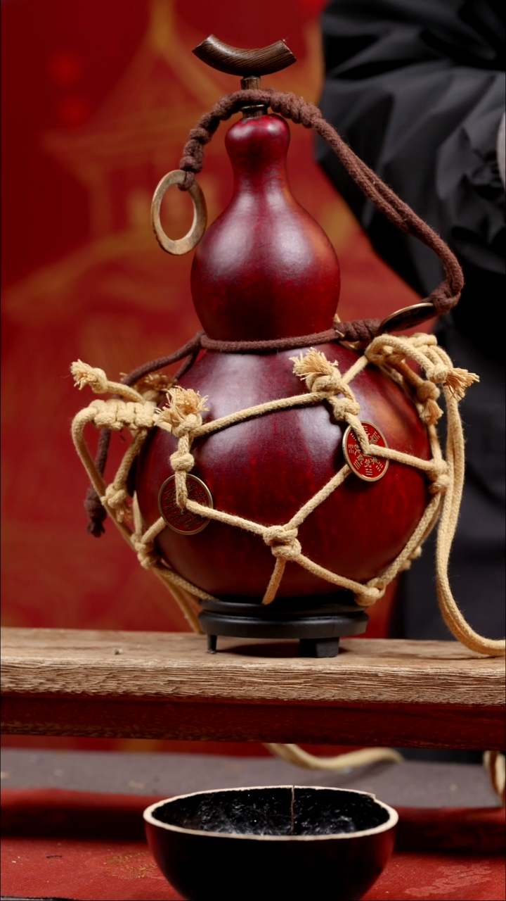 877尾货款大漆精品葫芦7-800ml