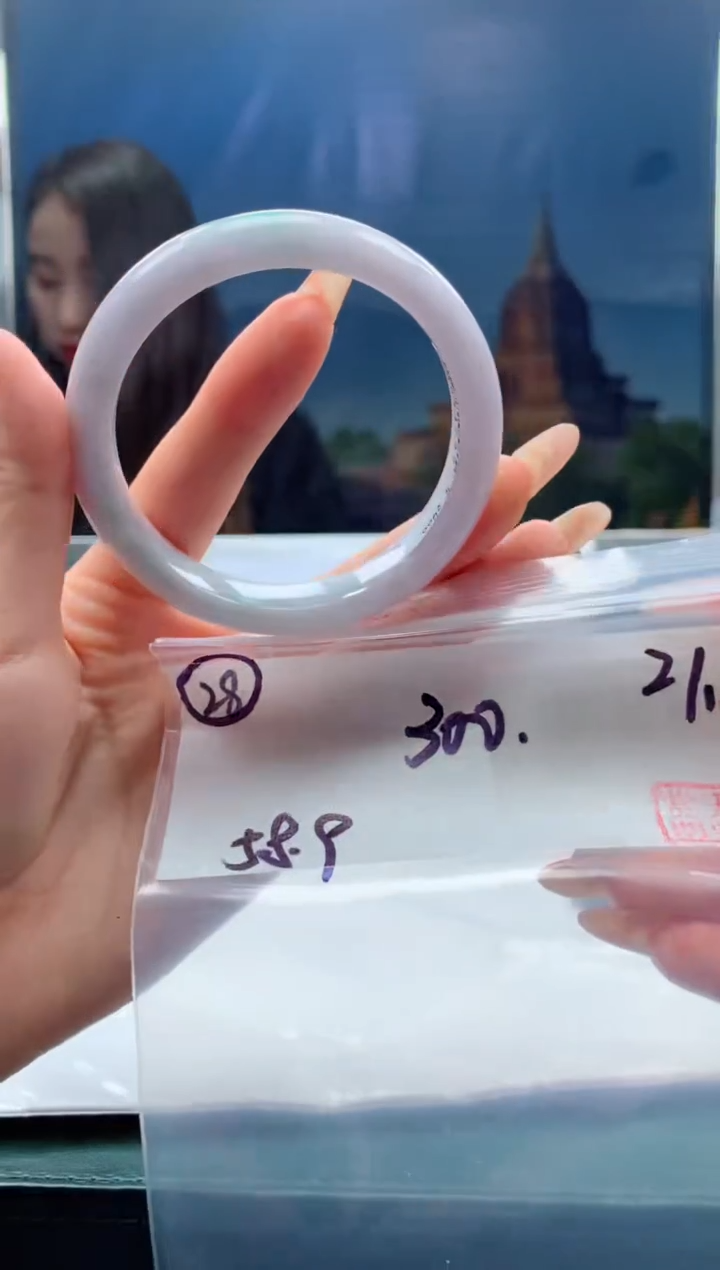 【闪购商品】定制翡翠未镶嵌毛货手镯需精细抛光/手镯28