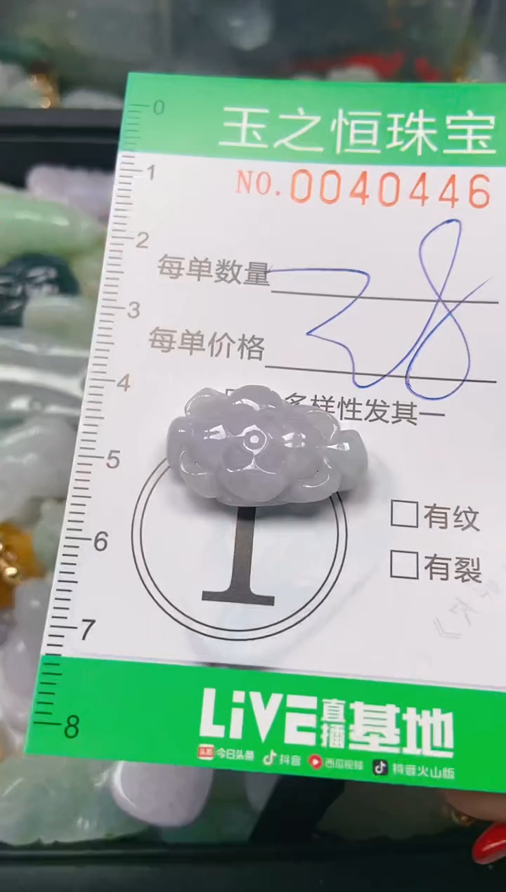 【闪购商品】翡翠颈饰未镶嵌闪购0040446