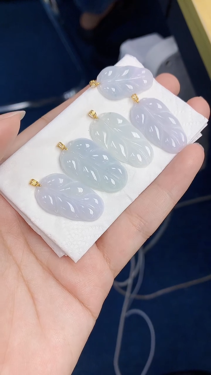 翡翠未镶嵌颈饰天然缅甸a货翡翠多样性发其一