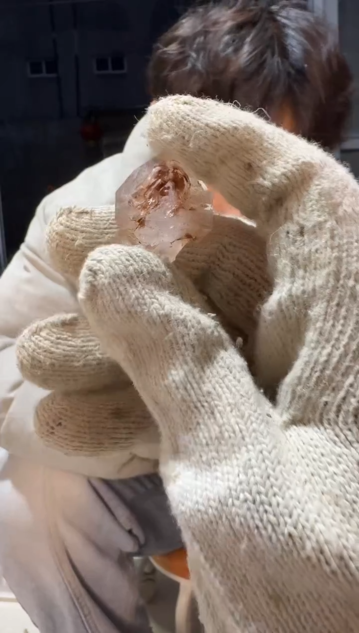 【闪购商品】水晶摆件未镶嵌骸骨 641