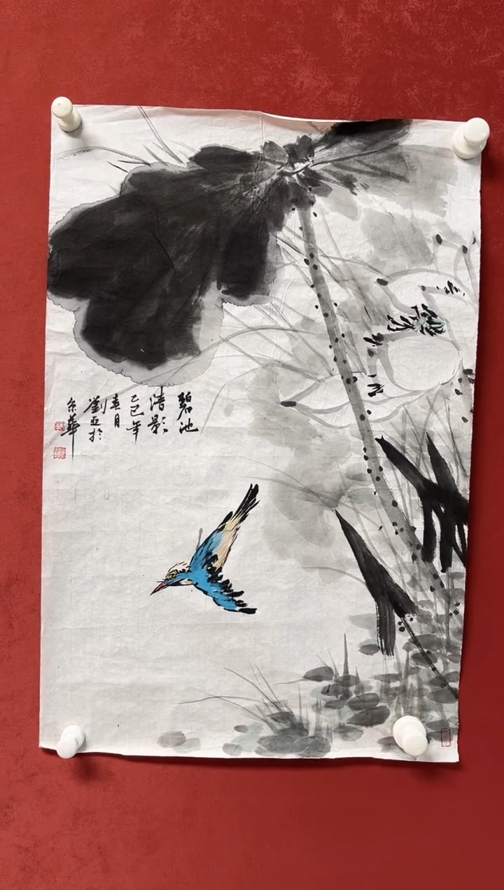 国画刘老师  68*45