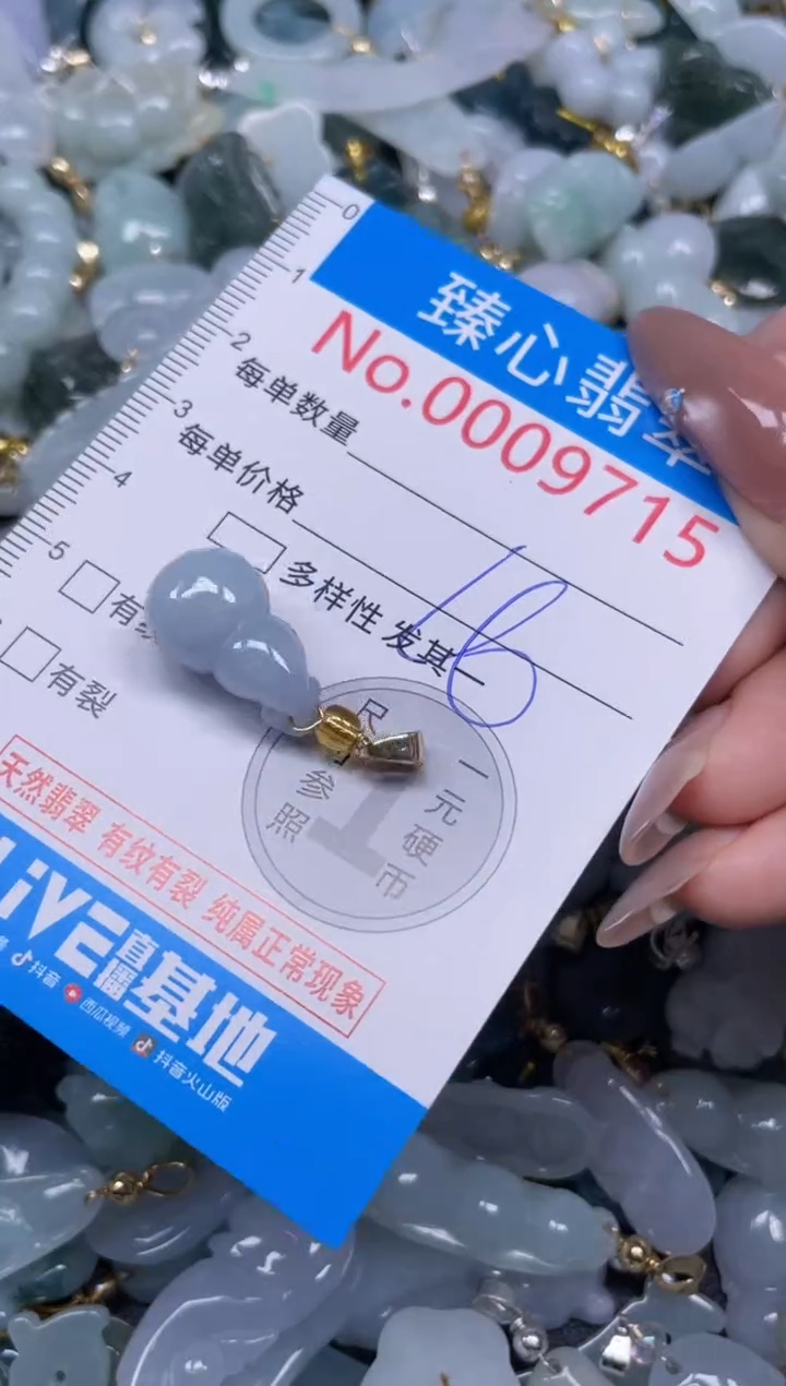 颈饰未镶嵌翡翠9715