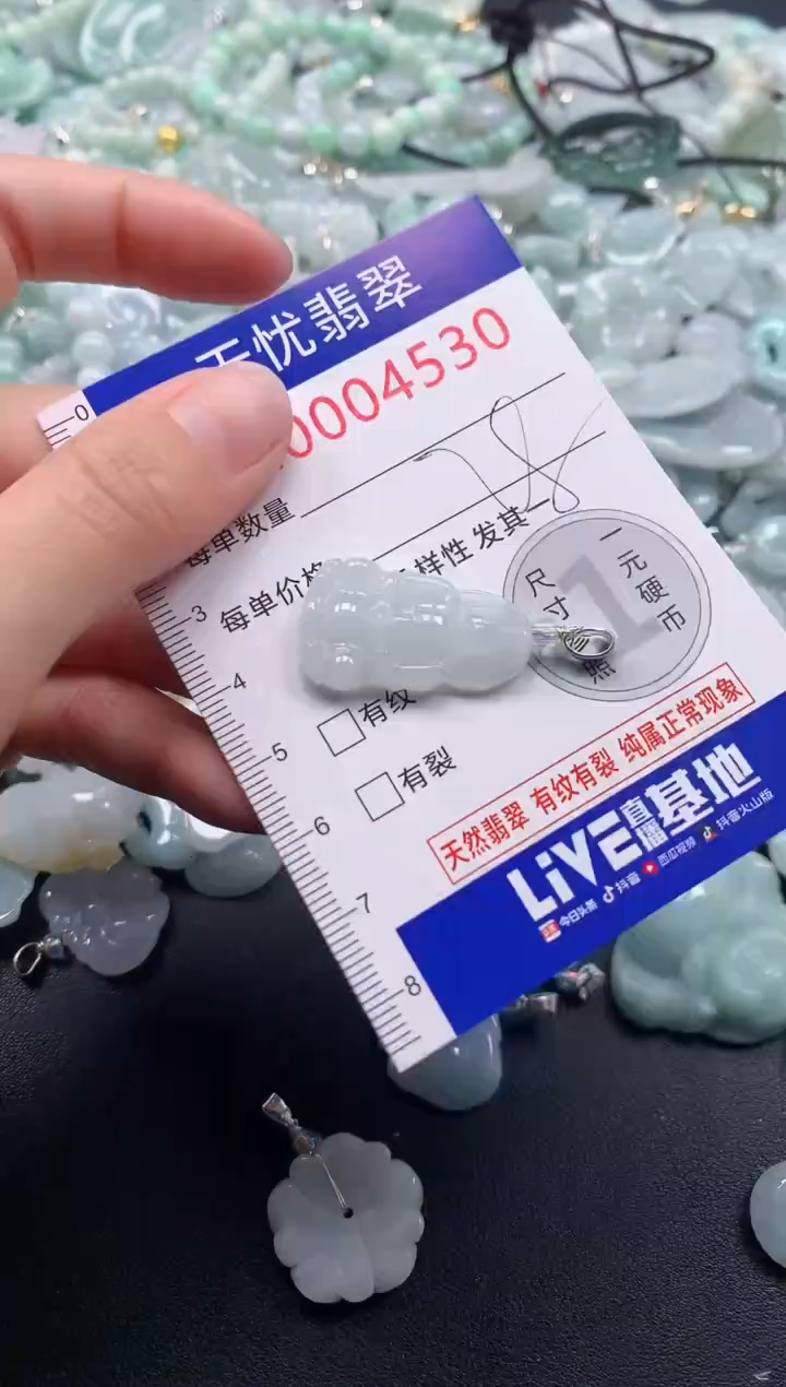 颈饰未镶嵌翡翠4530