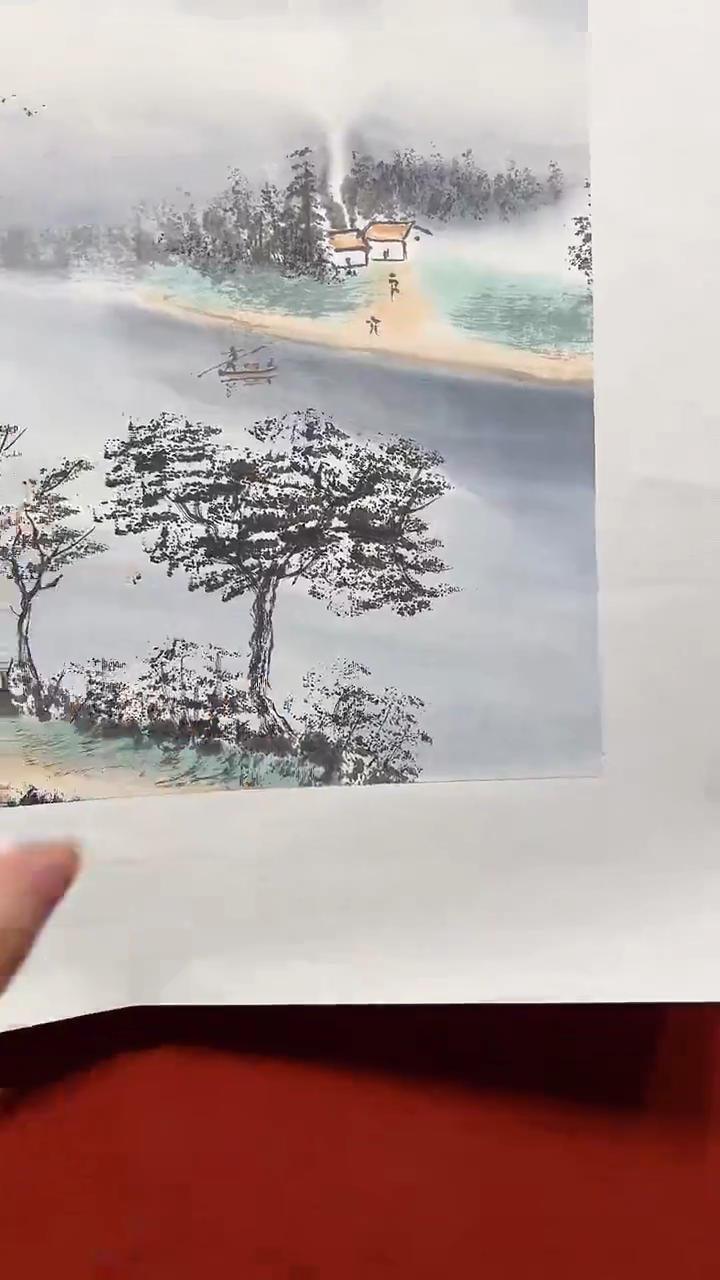 国画秦燕格国画手绘作品Y1