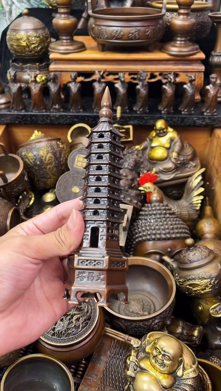 鹏哥铜器摆件 铜器摆件