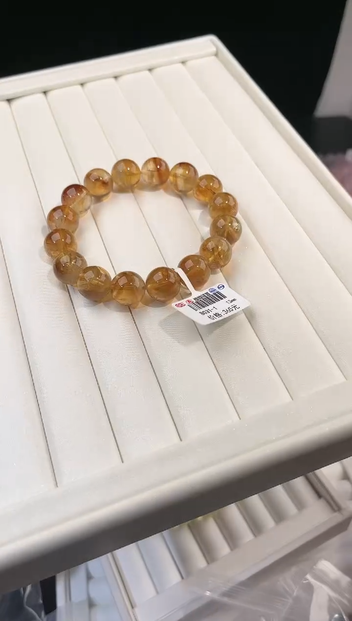 【闪购商品】水晶手链未镶嵌多样性发一Q56黄阿赛