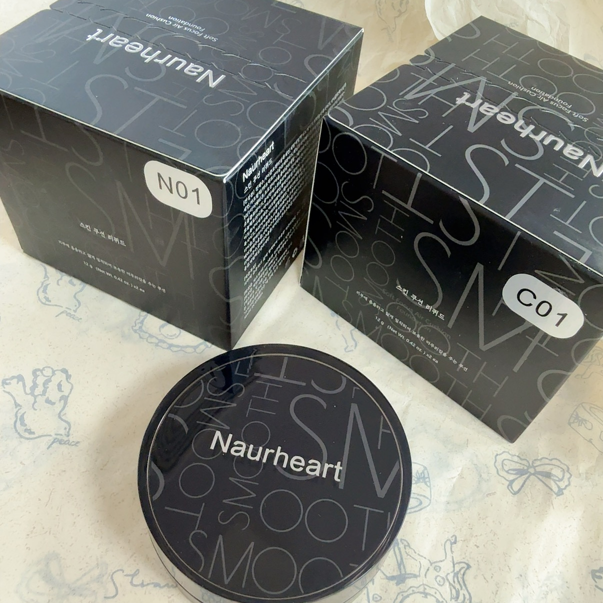 韩系底妆天菜 底妆养肤双修 一眼贵气气垫