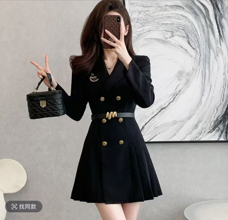 【701-800】时尚秋季韩版连衣裙