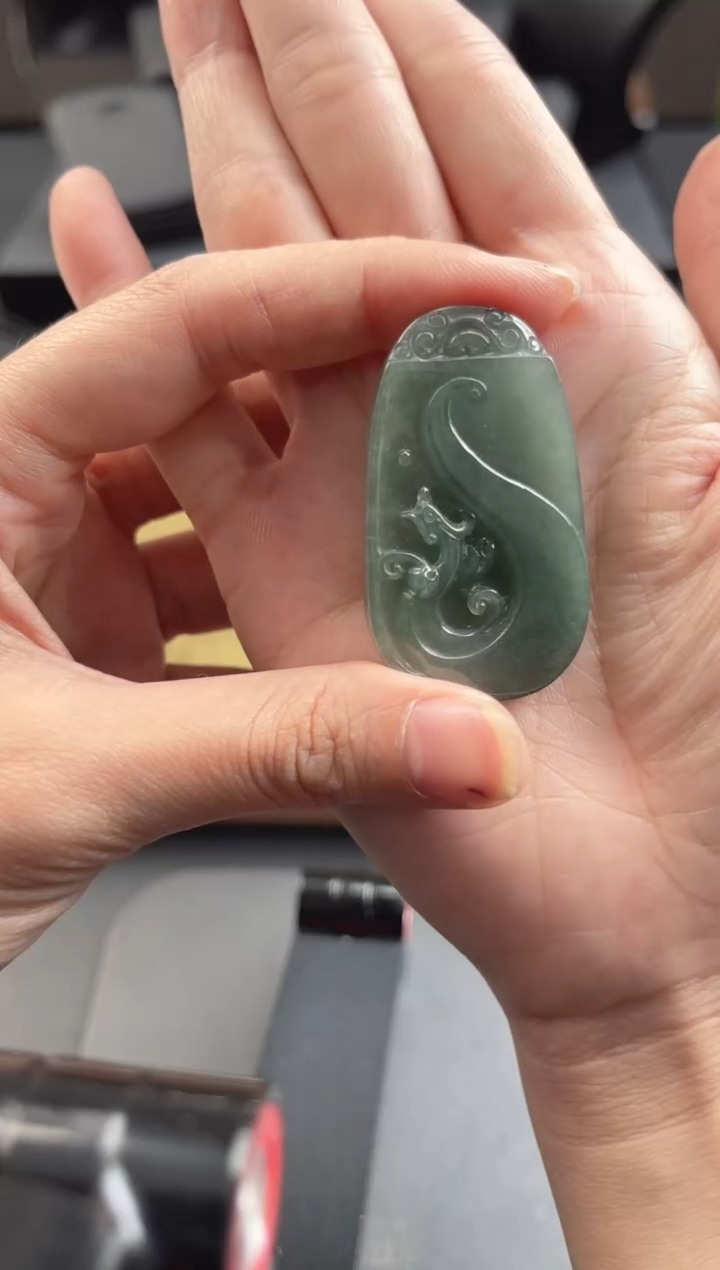 【闪购商品】翡翠未镶嵌吊坠(不含链)翡翠吊坠AXZB024