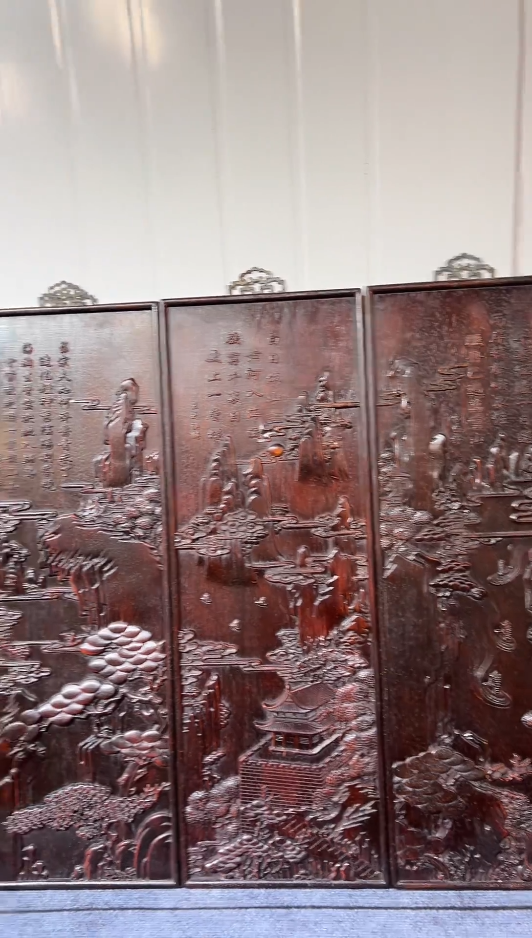 木法*紫檀雕刻一物一拍