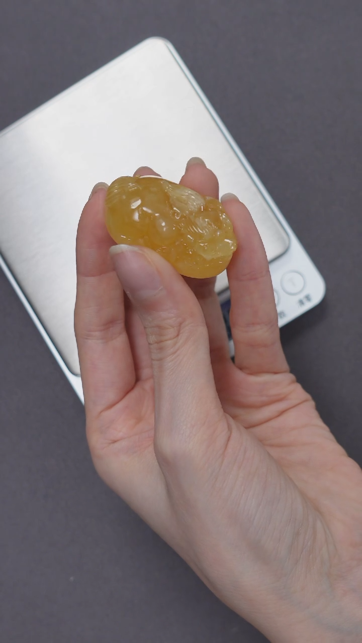 【闪购商品】琥珀颈饰未镶嵌蜜蜡貔貅吊坠