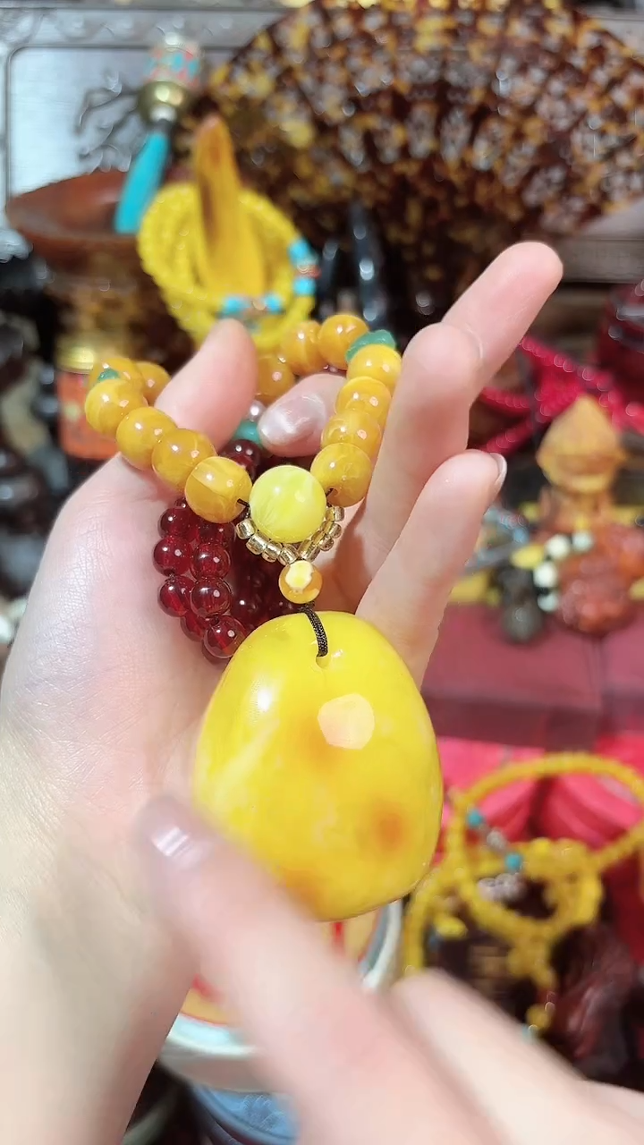 【闪购商品】蜜蜡手链未镶嵌浩最帅哈哈哈哈哈哈哈