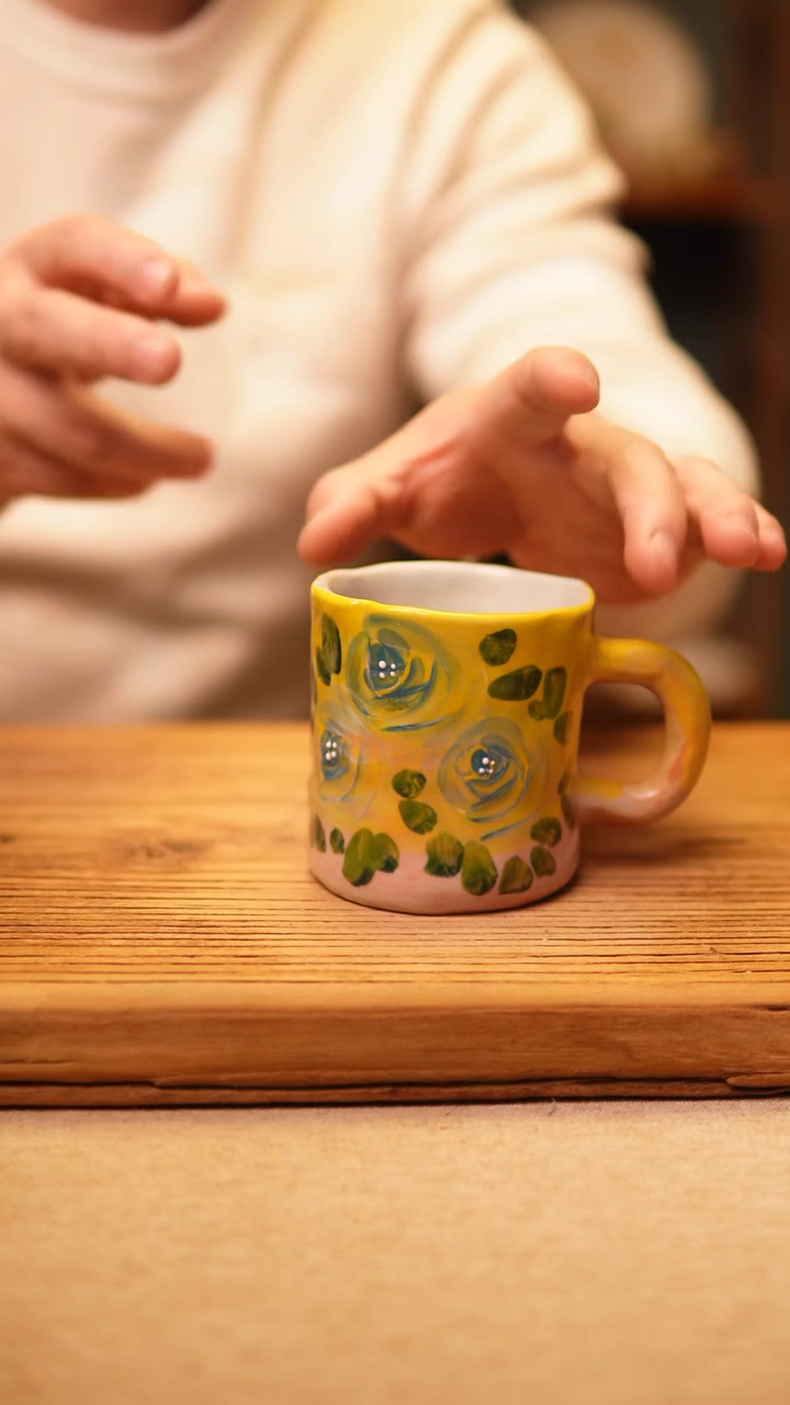 【闪购商品】@@陶园瓷舍@@纯手工手绘@高温釉下彩