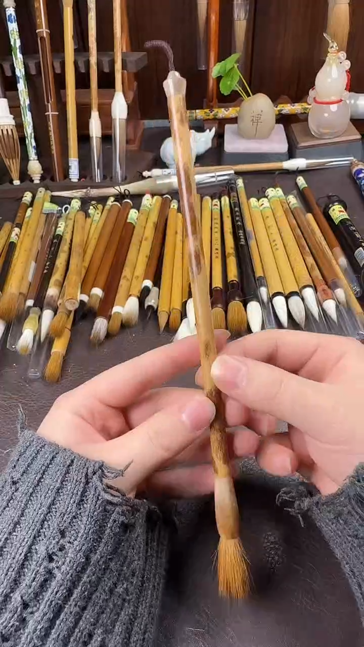 雪峰斋红香妃牛角香狸狼毫3.0 0.85