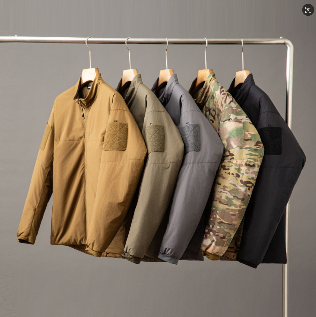 户外防寒！军版系列！防风防水加厚冬季机能轻量化立领棉衣