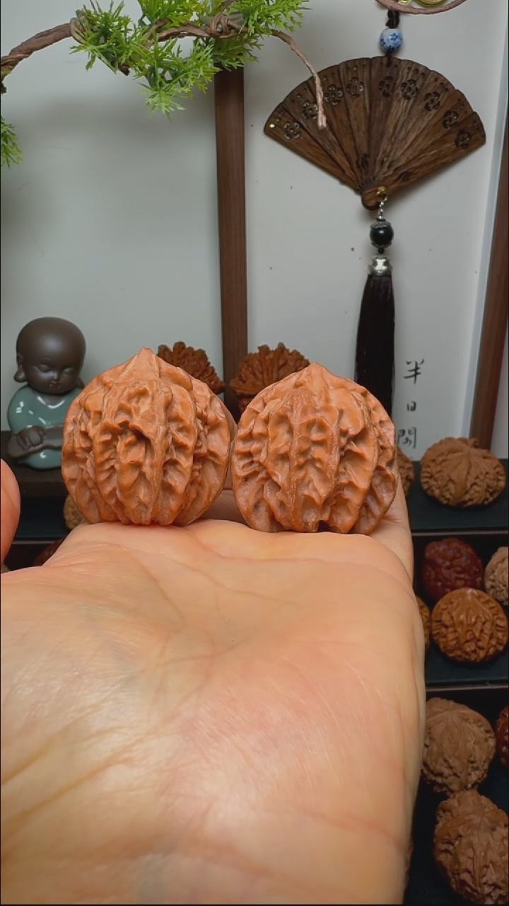 把件文玩核桃曹大龙精品 肚40