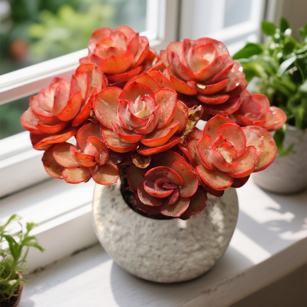 【③号】秀妍玫瑰盆景桩（5头起发/冠幅4-6cm起/送米黄色甜点盆）