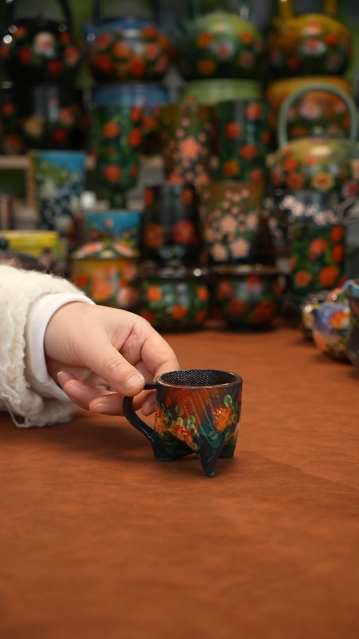 油画   釉下彩   杯子