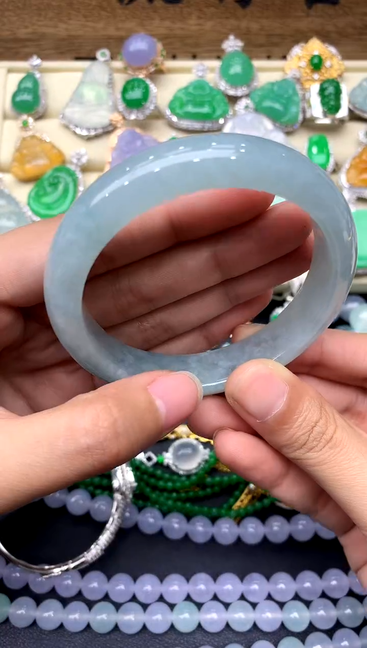 【闪购商品】翡翠手镯未镶嵌242-中国好珍宝