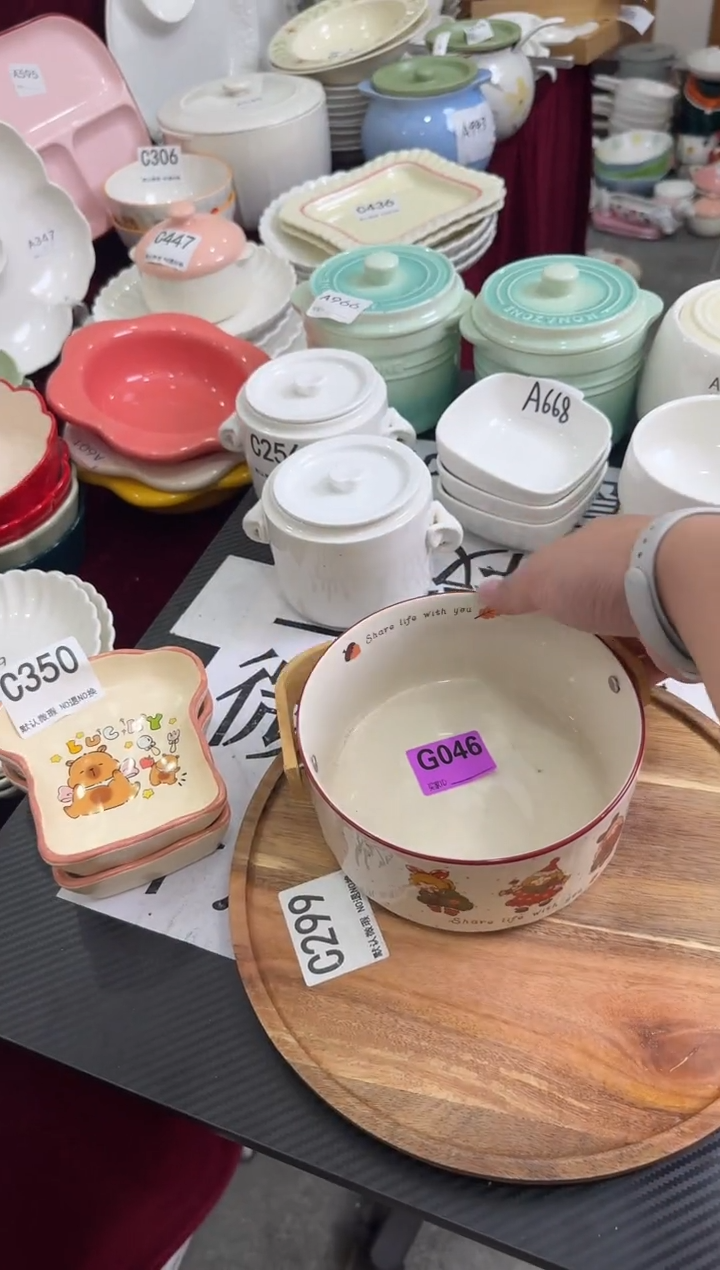 摆件陶G046 库存陶瓷餐具微瑕