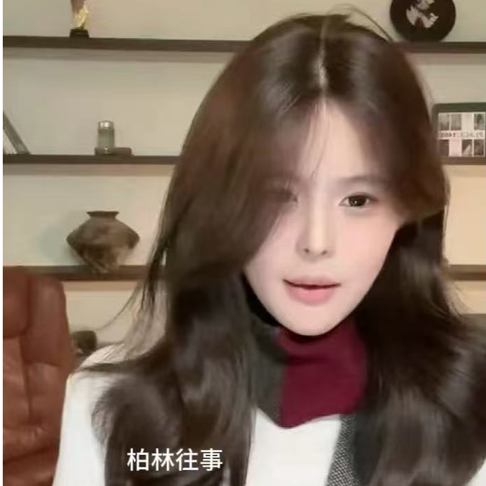 雾感系列【柏林往事】2.0仿递针超大头皮微卷全头套