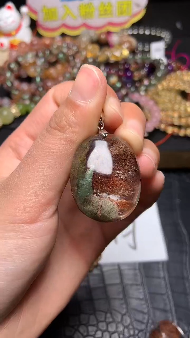 【闪购商品】水晶吊坠(赠链)未镶嵌87