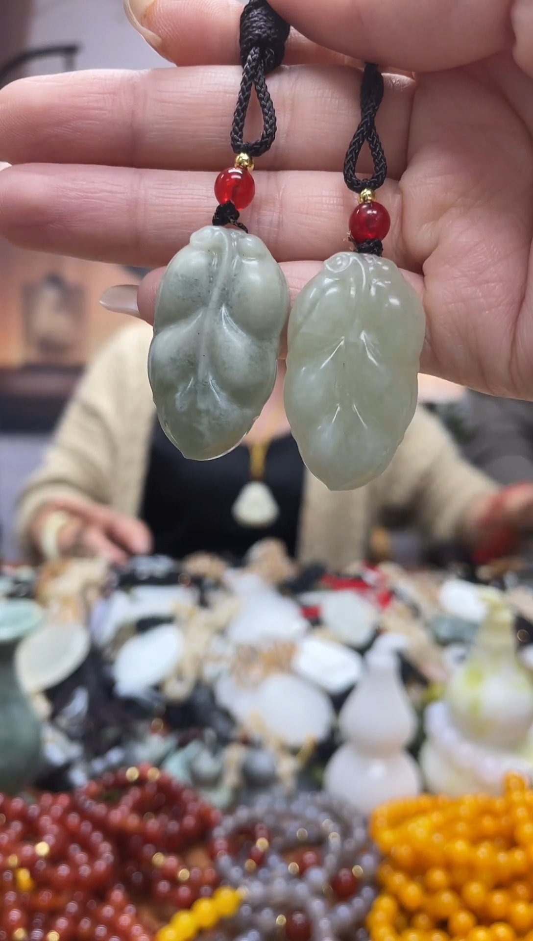 未镶嵌岫玉吊坠多样性发货拍一发一