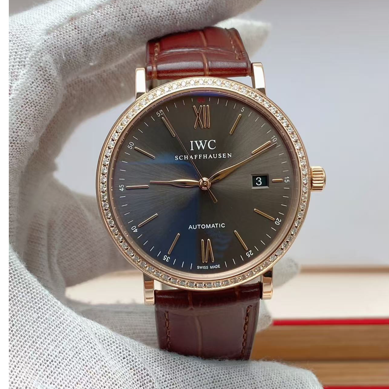 99新 IWC/万国 波涛菲诺自动机械表径40