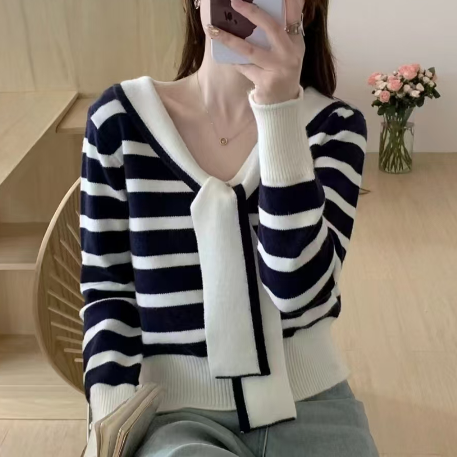 复古条纹针织披肩围巾秋冬女2025新款外搭保暖叠穿围裹式超大围脖