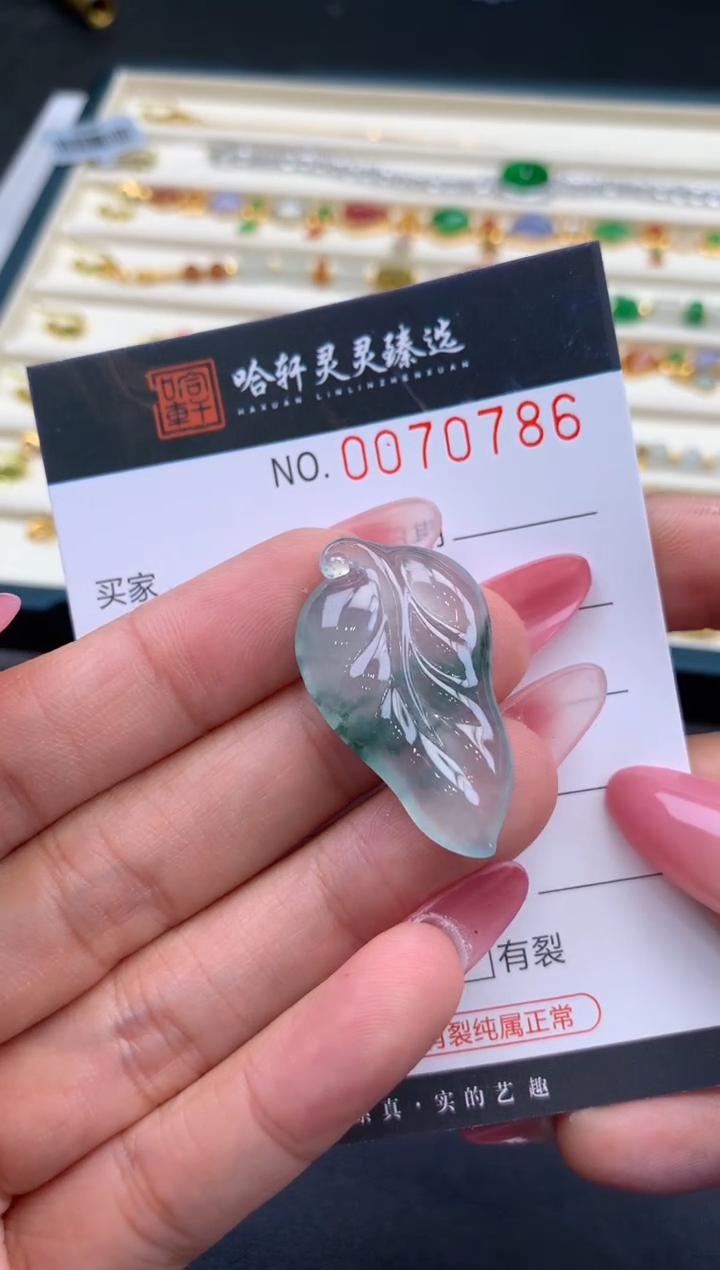 【闪购商品】翡翠挂件未镶嵌哈轩 挂件1