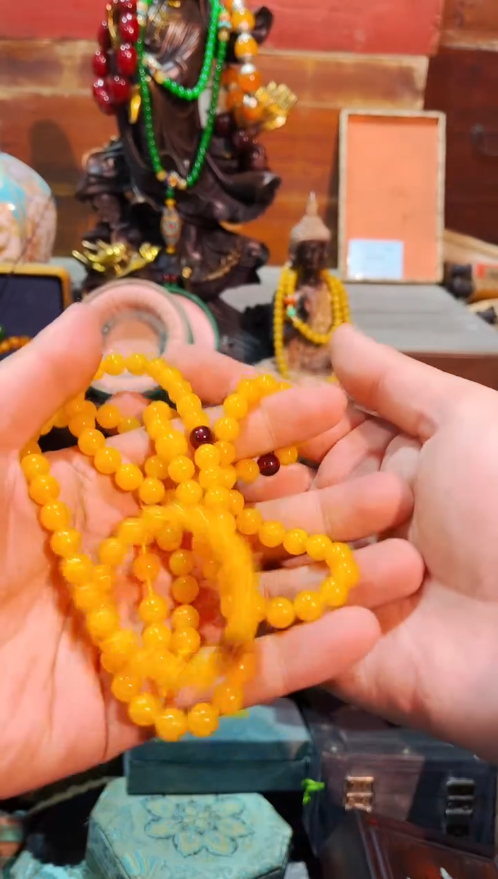 【闪购商品】蜜蜡颈饰未镶嵌硕宝宝精品精选链接23