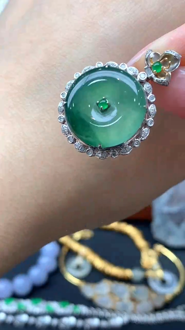 【闪购商品】翡翠颈饰未镶嵌326-天然翡翠