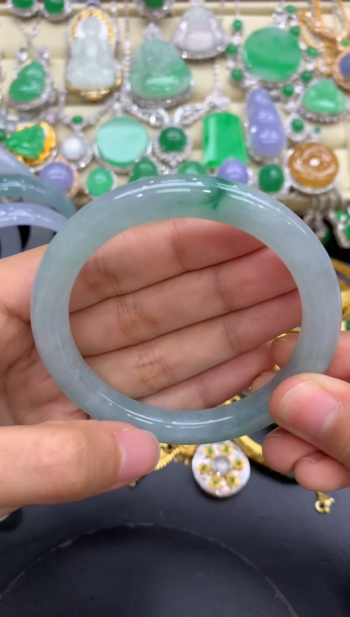 【闪购商品】翡翠手镯未镶嵌391-中国好珍宝