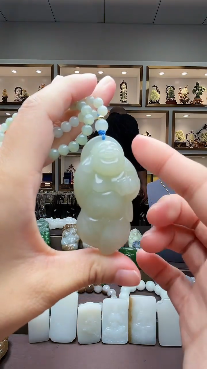 【闪购商品】和田玉挂件未镶嵌苏