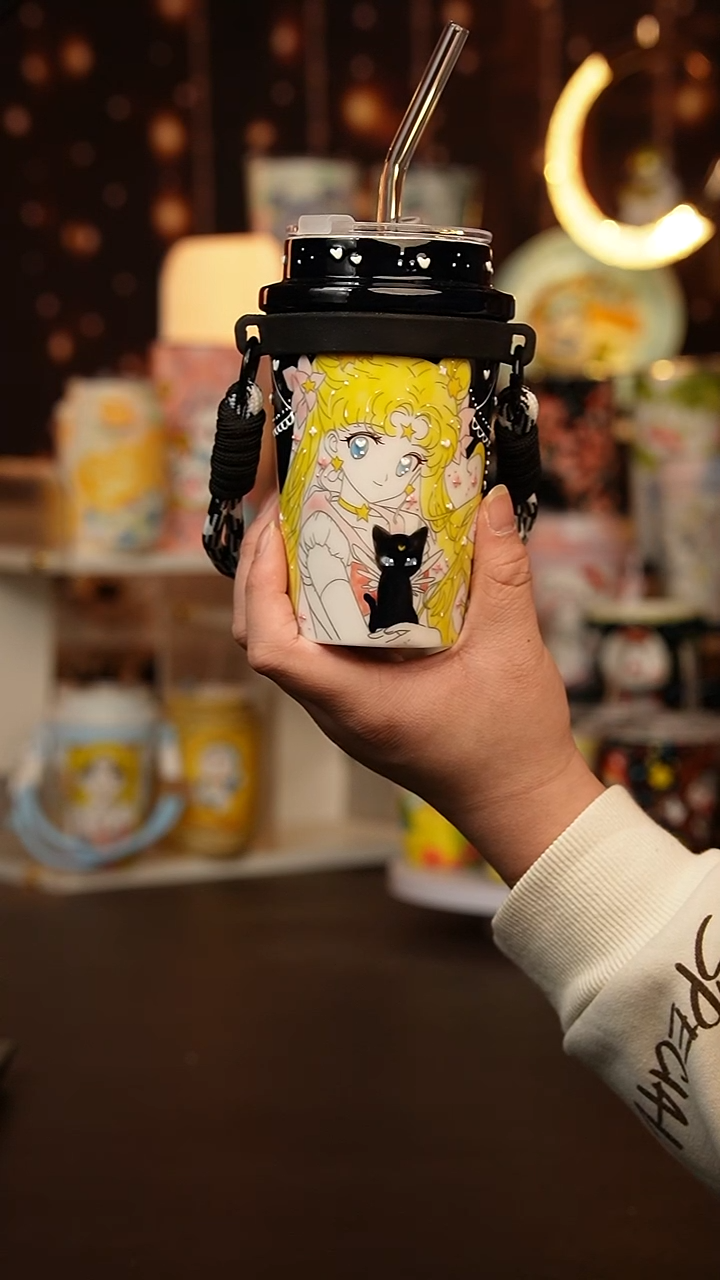 （玉泥）景德镇手工手绘文创陶瓷杯