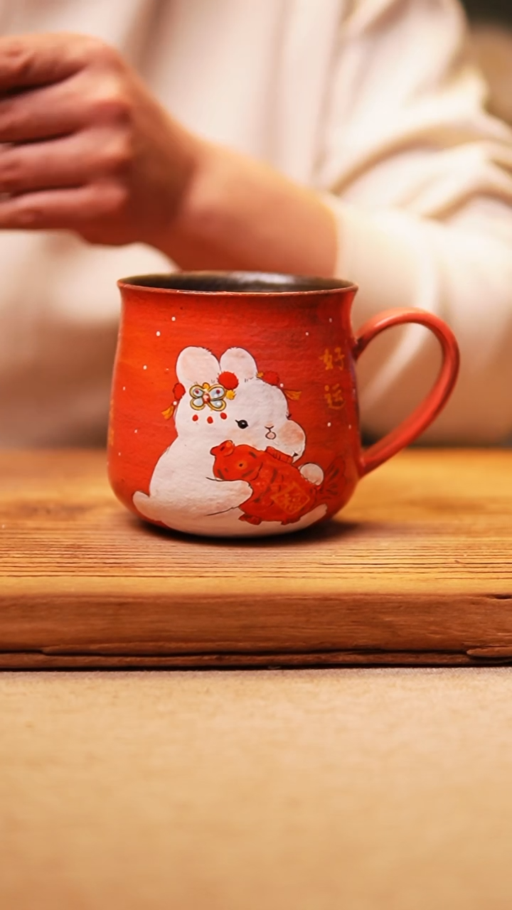 【闪购商品】@@陶园瓷舍@@纯手工手绘@高温釉下彩