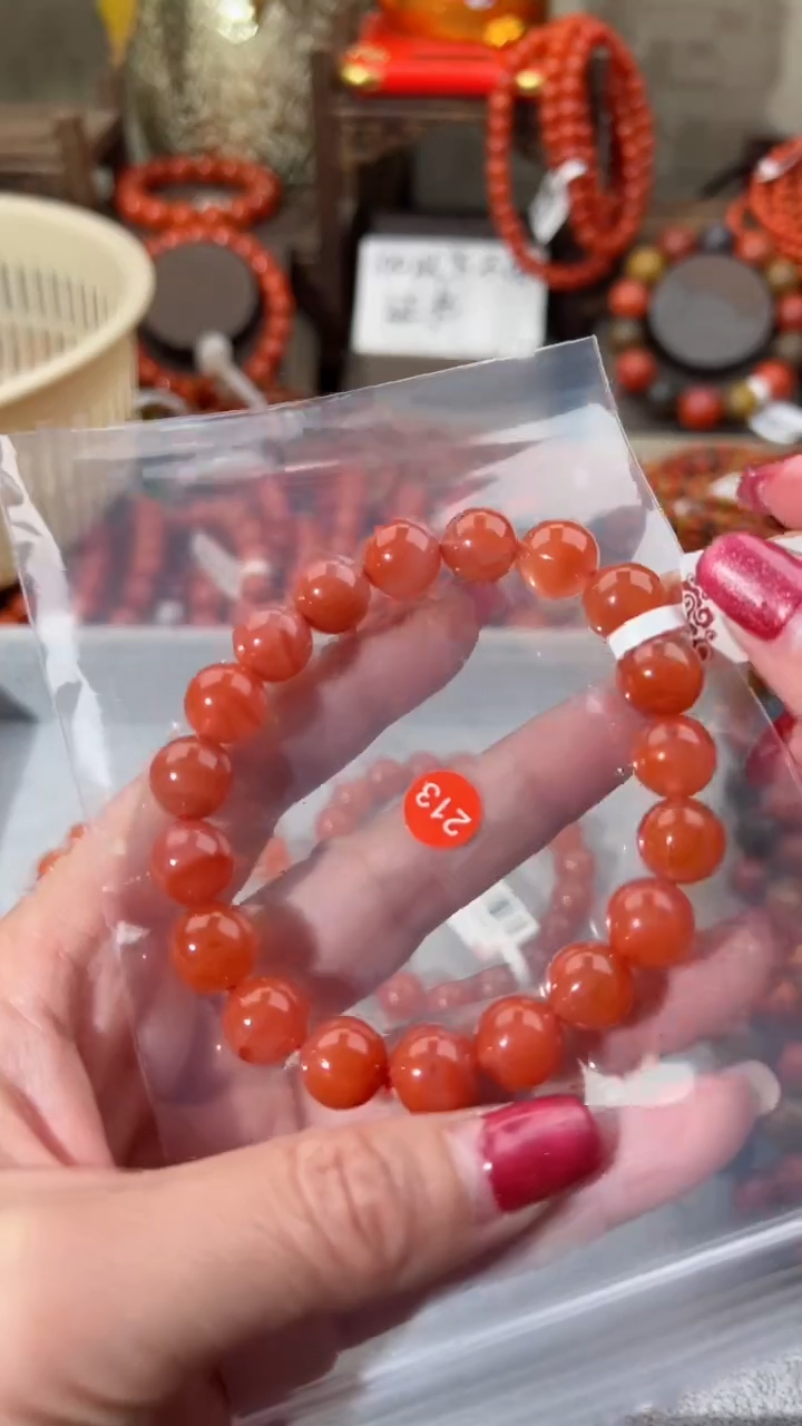 【闪购商品】南红玛瑙手串未镶嵌10+