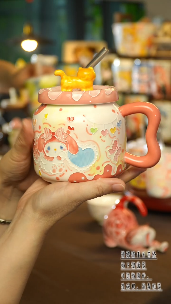 景德镇手绘文创陶瓷&A779