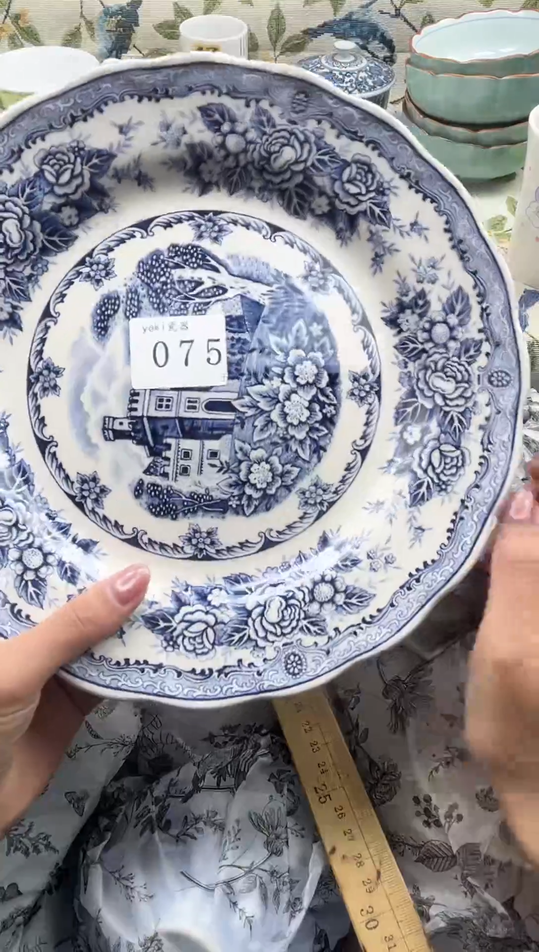 瓷片马****豆           075